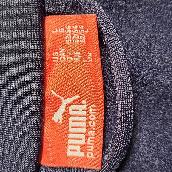 Puma Men's Jacket Size L Colour Block Sport - Picture 4 of 7